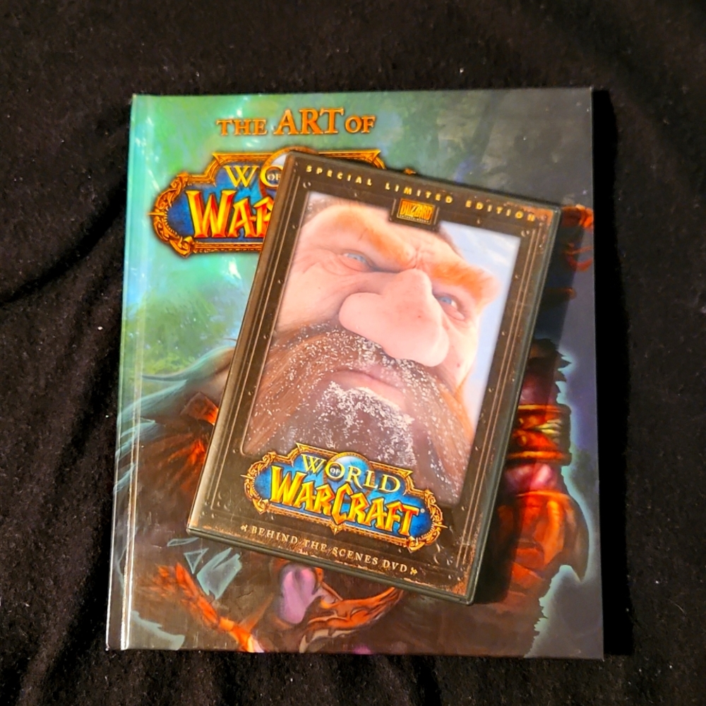 WOW art book and dvd